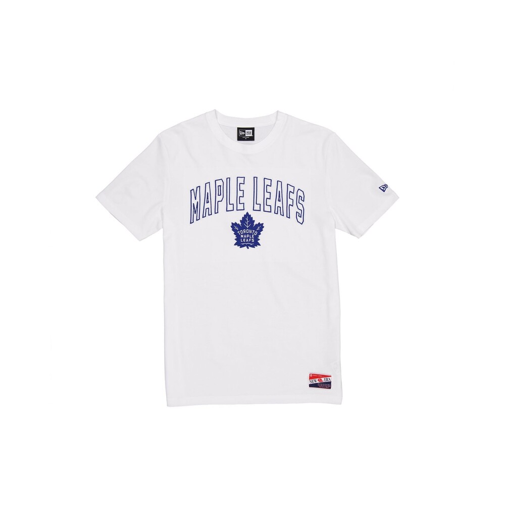 New Era Toronto Maple Leafs Throwback White T-Shirt - Size M
